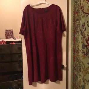 Plus Size - Red Dress